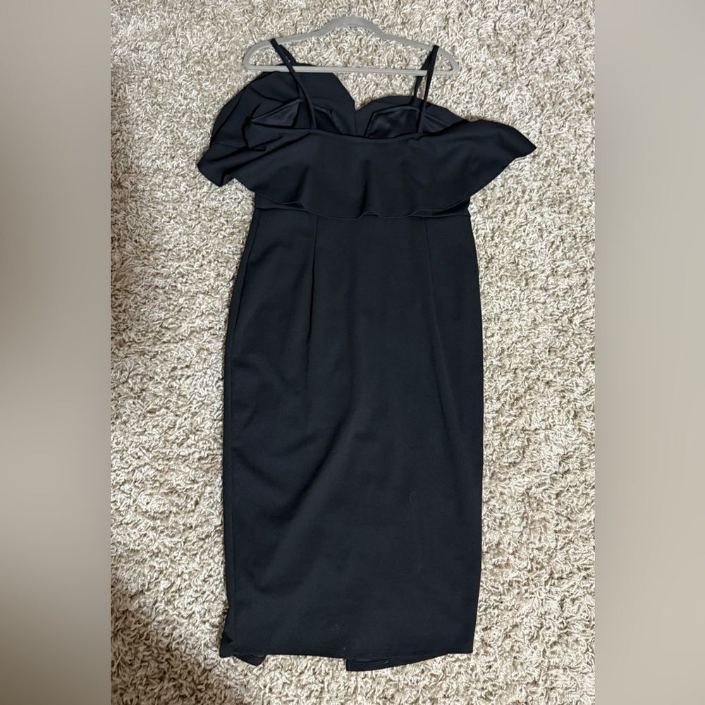 Buxom Black Sleeveless Dress, Size 1X - Picture 7 of 7